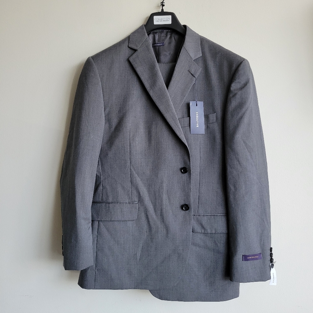 Stafford Gray Men's Suit Blazer